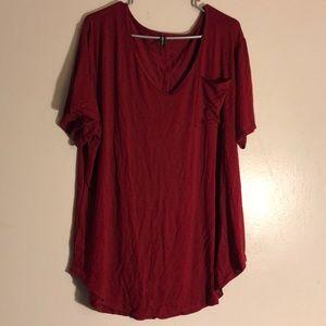 Allegrace red tee